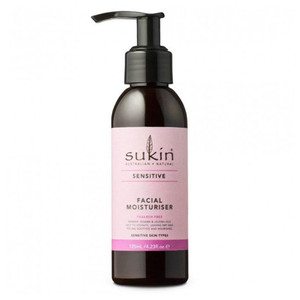 Sukin Facial Moisturizer for Hydrating and Soothing Sensitive Skin 4.23Oz (125ml)