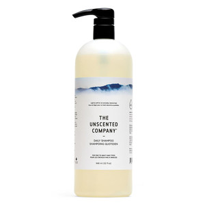 The Unscented Company Daily Shampoo for Clean Nourished and Healthy Hair 32Oz (946ml)