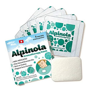 Alpinola Aromatherapy Patches Essential Oils 5Ea