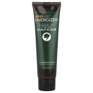 Hobe Labs Energizing Scalp Scrub Rosemary Mint Tea Tree 6Oz (170g)