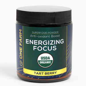 One Farm Energizing Focus Superfood Anti-Oxidant Boost Dietary Supplement Tart Berry 112.5g