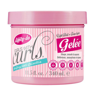 Dippity Do Girls with Curls Gel for Curl Definition and Frizz Control 11.5Oz (340ml)