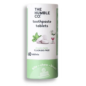 The Humble Co Dental Toothpaste Tablets Fresh Mint Flavor Fluoride Free 60Ea