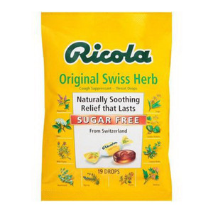 Ricola Sugar Free Original Swiss Herb Cough Drops 19Ea
