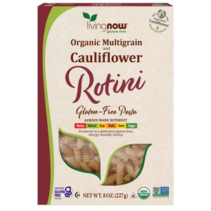 Now Foods Organic Multigrain and Cauliflower Pasta Rotini Gluten Free 8Oz (227g)