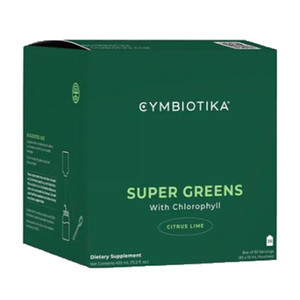 Cymbiotika Super Greens with Chlorophyll Citrus Lime Servings Boosts Energy Levels 30Ea