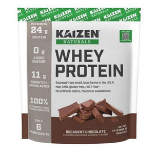 Kaizen Naturals Whey Protein Chocolate Flavored Drink Mix 1.5Lbs (680g)