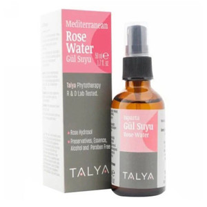 Talya Mediterranean Rose Water Facial Toner 1.7Oz (50ml)