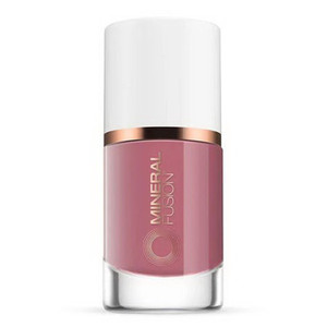 Mineral Fusion Mauve Rose Pink Flirtini Nail Polish Paraben Free 0.33Oz (10ml)