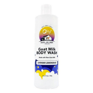 O My! Goat Milk Body Wash Lavender Lemongrass 12Oz (340g)