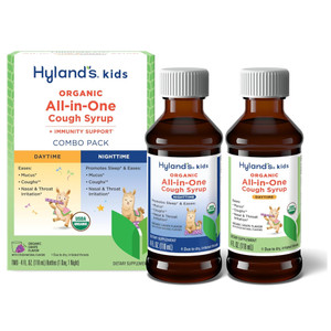 Hylands Kids Organic All In One Cough Syrup Day and Night 8Oz (236ml)