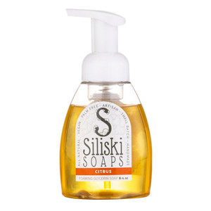 Siliski Soaps Liquid Foaming Glycerin Hand Soap Citrus 8Oz (236ml)