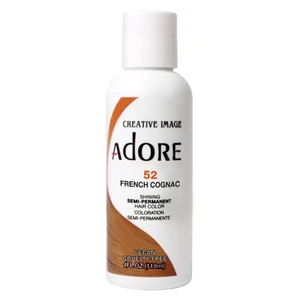 Adore Shining Semi Permanent Hair Color 52 French Cognac Ammonia Free 4Oz (118ml)