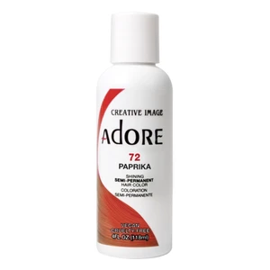 Adore 72 Paprika Semi Permanent Hair Color 4Oz (118ml)