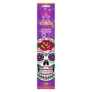 Gonesh Sticks Sugar Blossom Dia De Muertos Incense Sticks 20Ea