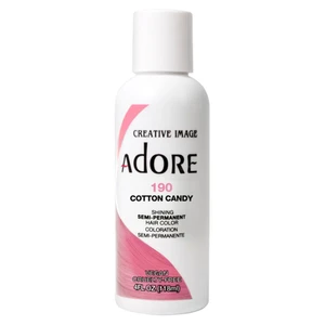 Adore 190 Cotton Candy Semi Permanent Hair Color Ammonia Free 4Oz (118ml)