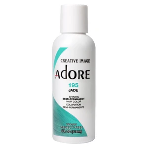 Adore Semi Permanent Hair Color 195 Jade Ammonia Free 4Oz (118ml)