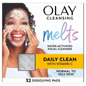 Olay Water Activated Facial Cleanser Pads 32Ea