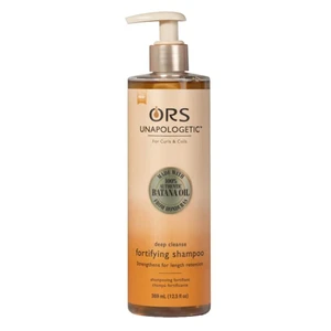 Ors Unapologetic Deep Cleanse Fortifying Shampoo to Strengthen Curls and Coils 12.5Oz (369ml)