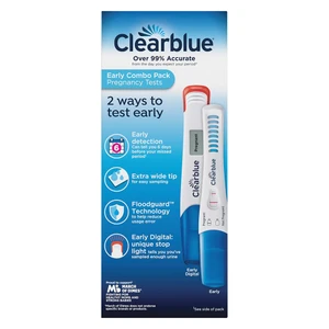 Clearblue Early Detection Pregnancy Test Kit 2Ea