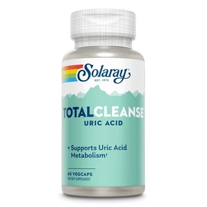 Solaray Total Cleanse Uric Acid VegCaps for Uric Acid Metabolism and Joint Comfort Support 60Ea
