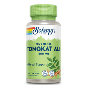 Solaray Tongkat Ali 400 mg VegCaps for Male Wellness and Vitality Support 60Ea