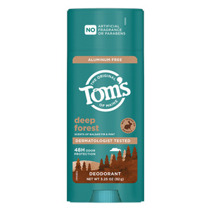 Toms of Maine Deep Forest Aluminum Free Deodorant 3.25Oz (92g)