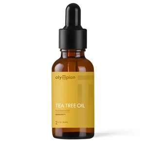 Olympian Labs Tea Tree Oil Pure Essential Bottle Used for Aromatherapy and Topical Applications 2Oz