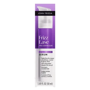 John Frieda Extra Strength Frizz Ease Serum for Instant Hair Smooth and Glossy Shine 1.69Oz (50ml)