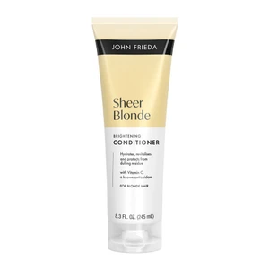 John Frieda Sheer Blonde Brightening Conditioner Hydrates Revitalises and Protects Dulling Residue 8.3Oz (245ml)