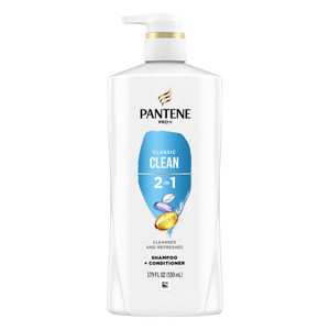 Pantene Pro V Classic Clean 2 in 1 Hair Shampoo and Conditioner 17.9Oz (530ml)