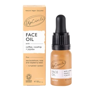 UpCircle Face Oil with Coffee Rosehip and Jojoba for Skin Hydration 0.33Oz (10ml)