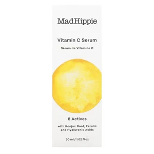 MadHippie Vitamin C Serum for Face with Hyaluronic Acid Vitamin E 1.2Oz (30ml)