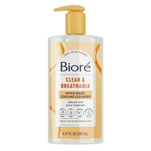 Biore Clear and Breathable Salicylic Acid Acne Treatment Cleanser 6.77Oz (200ml)