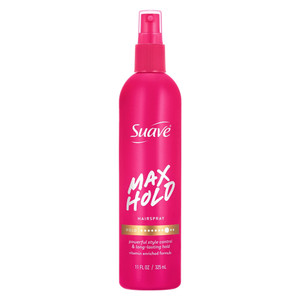 Suave Max Hold Non Aerosol Hair Styling Spray 11Oz (325ml)