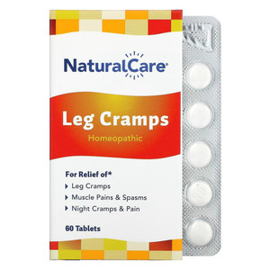 NaturalCare Leg Cramps Tablets for Relief from Muscle Pain Spasms and Night Cramps 60Ea