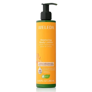 Weleda Restoring Body Lotion Sea Buckthorn for Dry Skin Hydration and Barrier Support 8.45Oz (250ml)