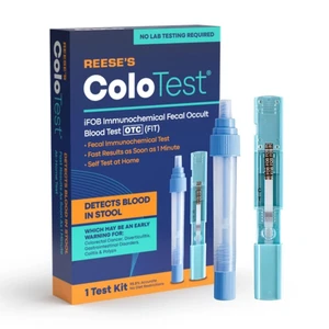 Reese's ColoTest Immochemical Feval Occult Blood Test Kit 1Ea