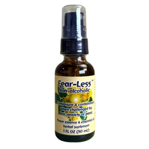 Flower Essence Services Fear Less Flower Essence Supports Healing from Acute Trauma 1Oz (30ml)