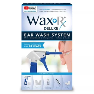 Wax Rx Deluxe Ear Wash Removal System 1Ea