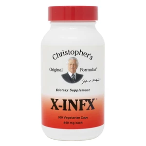 Christophers Original Formula X INFX Vegetarian Capsules Support Immune Health 100Ea