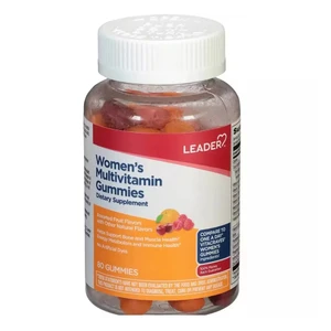Leader Womens Multivitamin Gummies for Daily Nutritional Support 80Ea