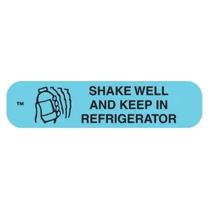 Apothecary Products Labels Shake Well And Keep In Refrigerator 1000Ea