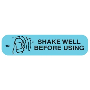 Apothecary Products Labels Shake Well Before Using 1000Ea