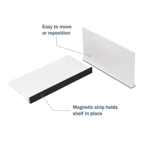 Apothecary Products 6in x 3in Magnetic Shelf Divider 1Ea