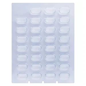 Apothecary Products 31-Day Pill Unit Dose Card Cold Seal Medication Packaging Cards Large Size 500Ea