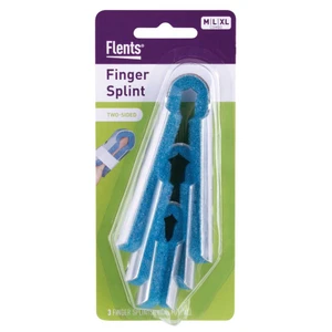 Flents Finger Splint Two Sided Assorted 3Ea