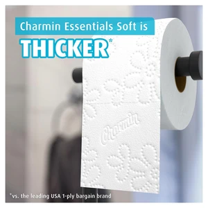 Charmin Essentials Soft Toilet Paper 330 sheets per roll Mega Rolls 6Ea