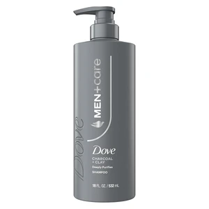 Dove Men Plus Care Charcoal Plus Clay Deep Purifying Hair Shampoo 18Oz (532ml)