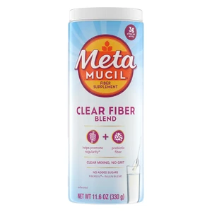 Metamucil Fiber Supplement Clear Fiber Blend 11.6Oz (330g)